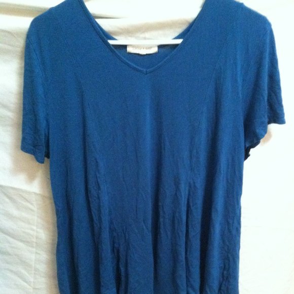 living doll Tops - living doll blue blouse